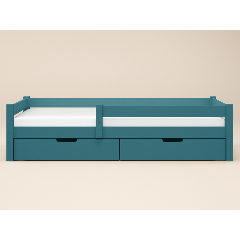 Flair Milo Single Navy Bed with Storage Image 3