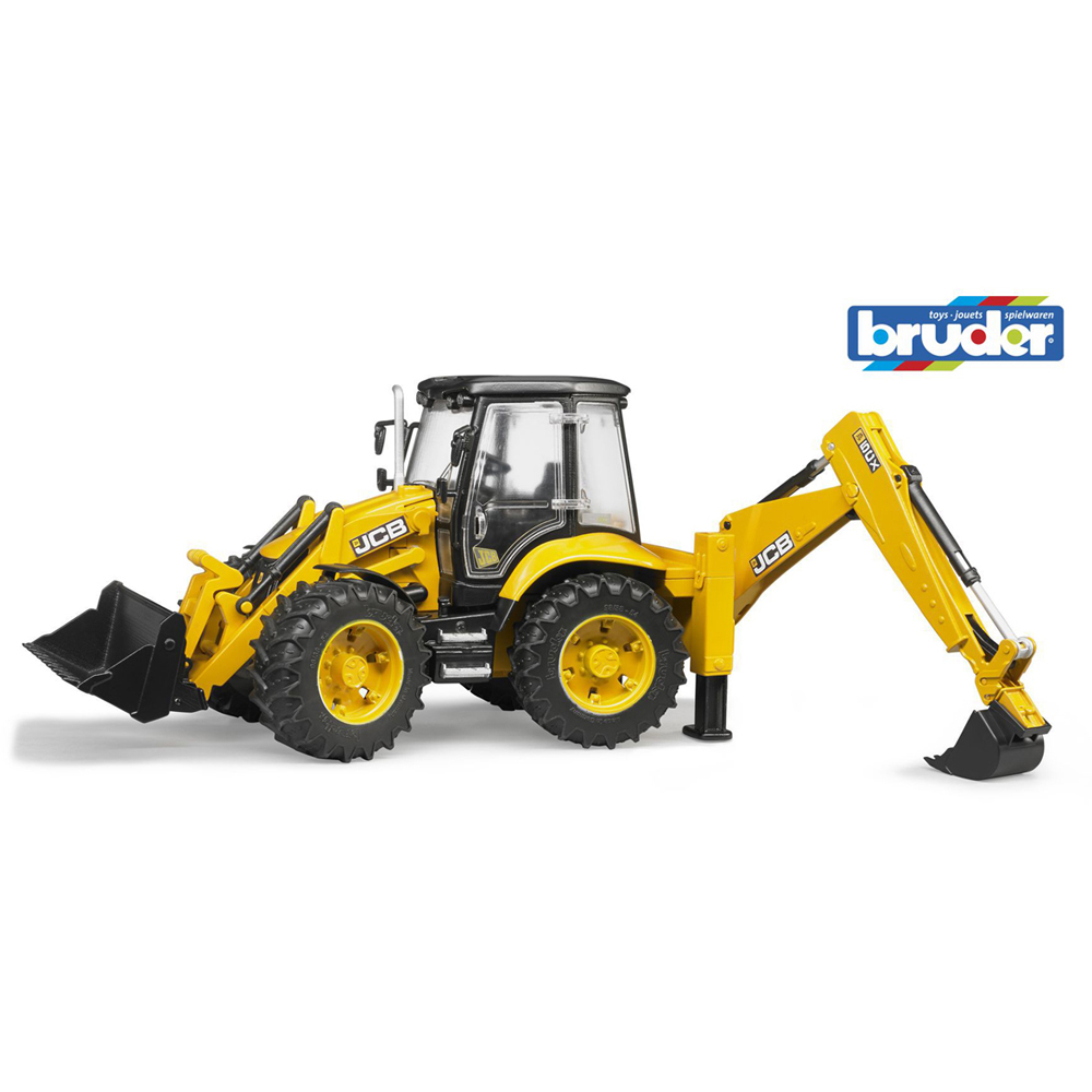 Bruder Kids JCB 5CX Eco Backhoe Loader Playset Model Image 7