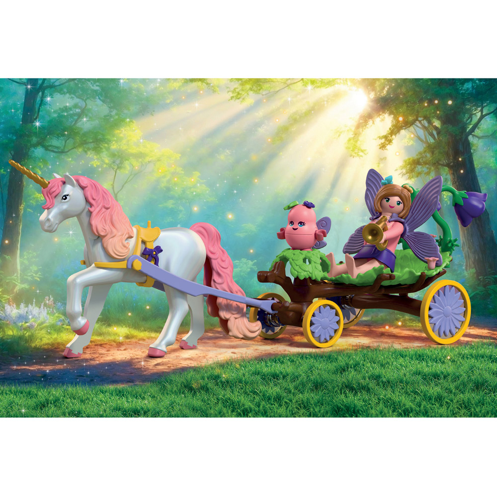 Playmobil Unicorn Carriage Play Set Image 5