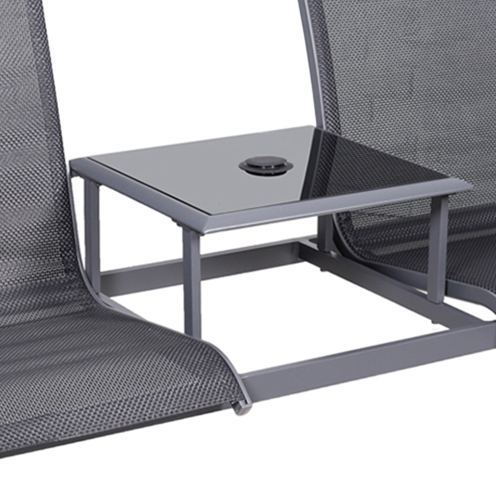 Sorrento Black Tubular Textylene Companion Seat Image 4