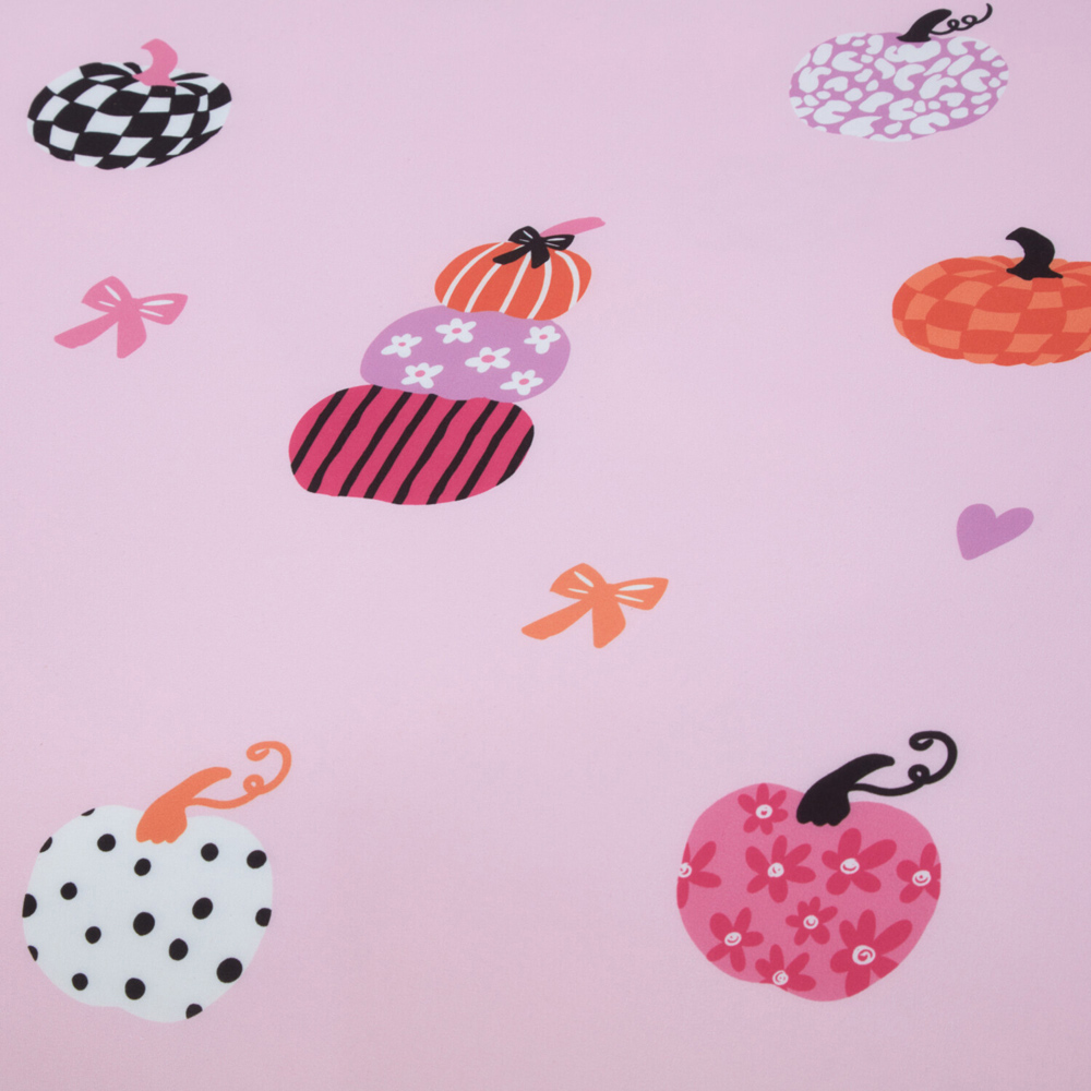 Bowtique Pumpkins Duvet Set Pink King Image 5