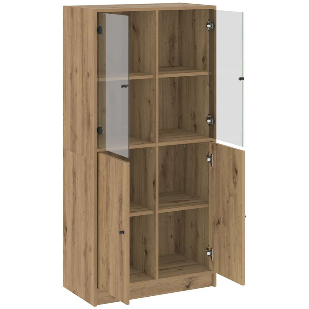 vidaXL 4 Door Artisan Oak Highboard Image 4