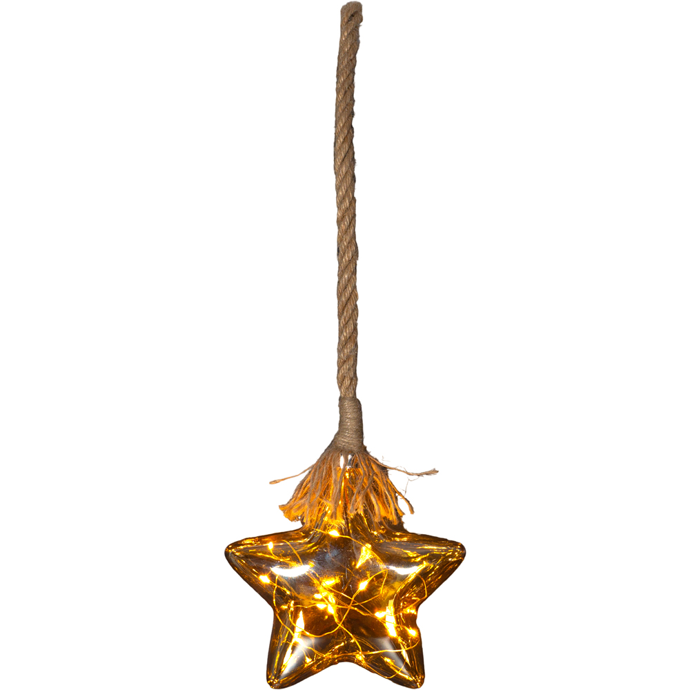 Xmas Haus Led Star Light Decoration with Rope Image 2