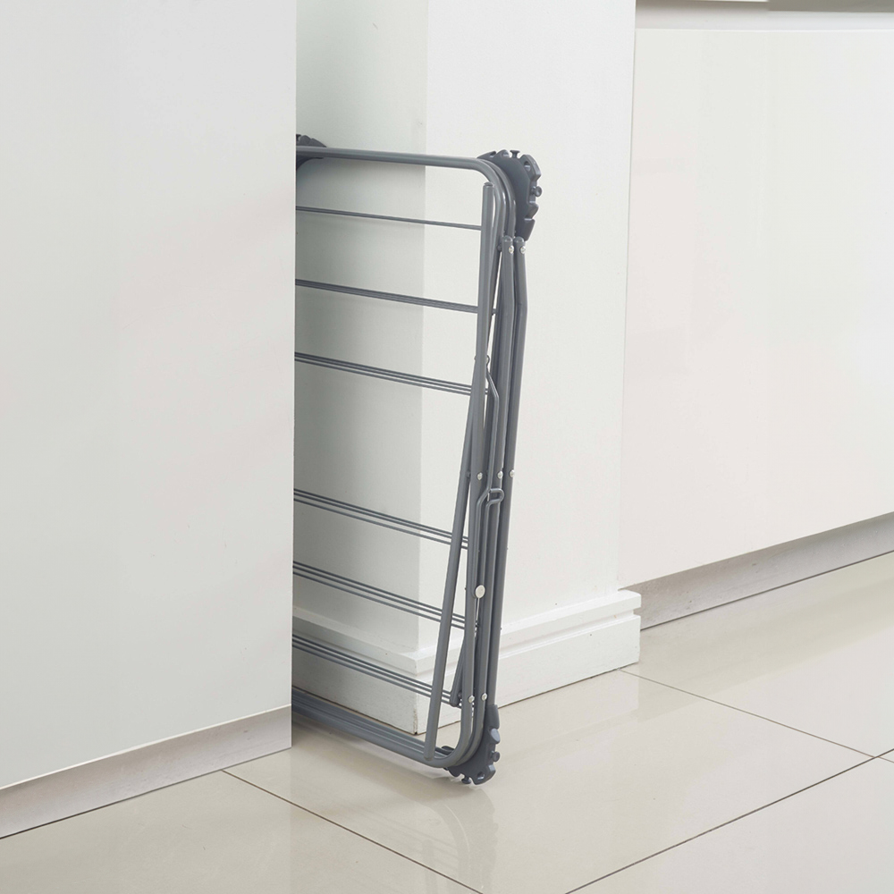 OurHouse 3 Tier Slimline Clothes Airer Image 6