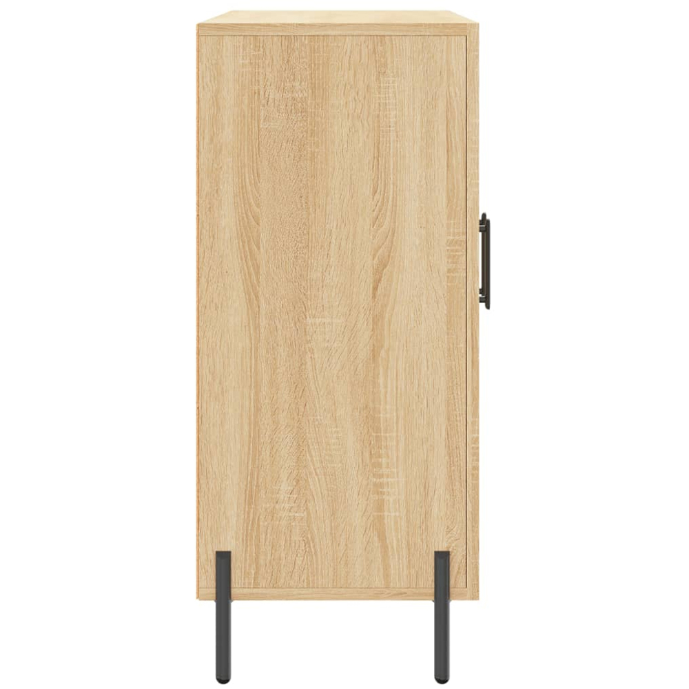 vidaXL 3 Door Sonoma Oak Sideboard Image 7