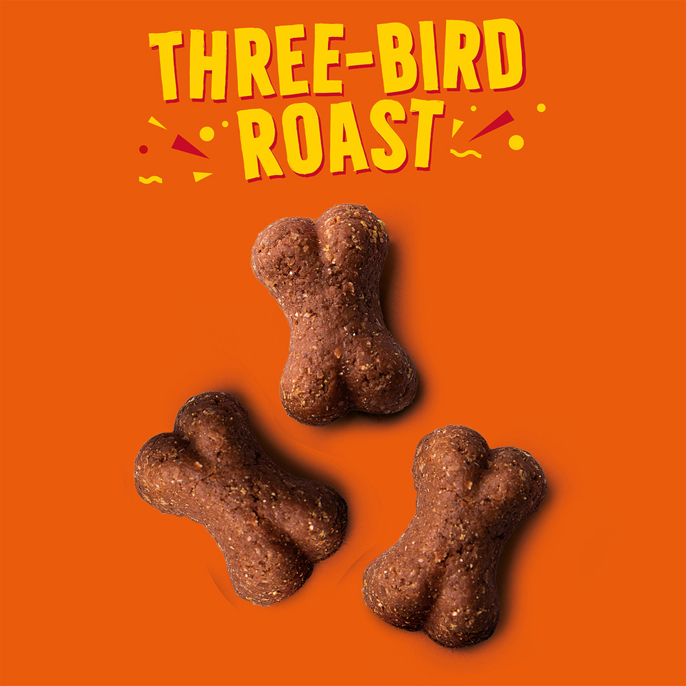 Wagg Three Bird Roast or Christmas Dinner Dog Treats Image 4