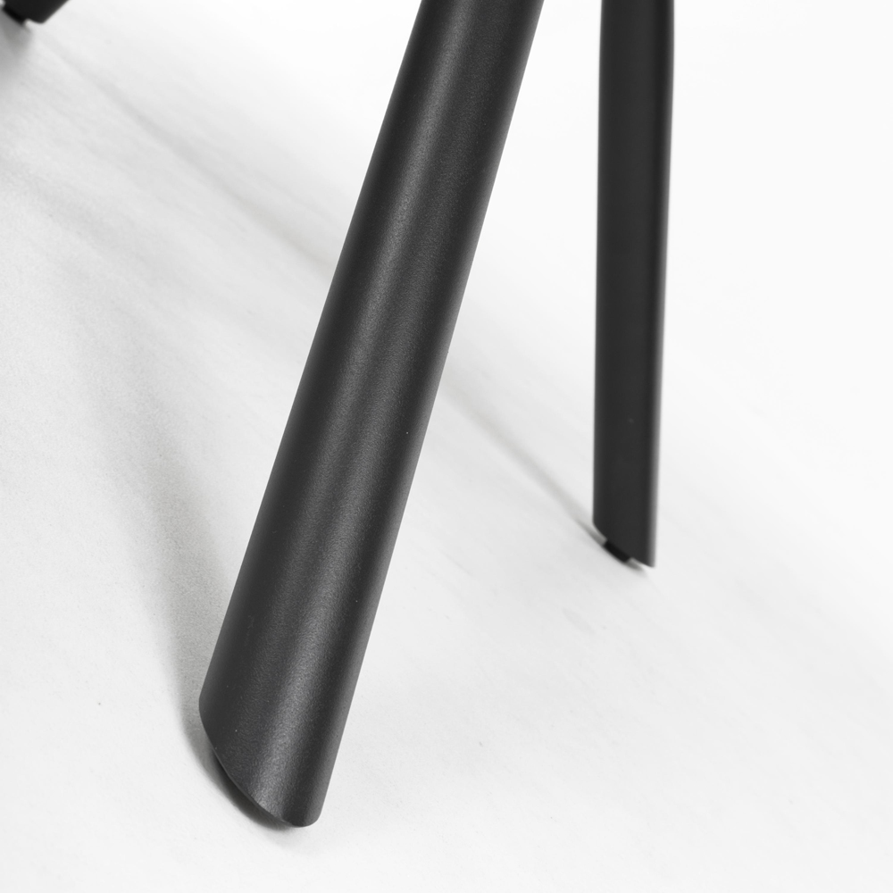 wilko Marlow Mink Ribbed Swivel Dining Chair Image 7