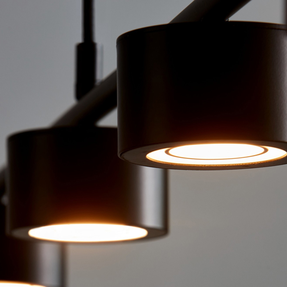Nordlux Clyde 4 Lamp Black Spot Light Image 2