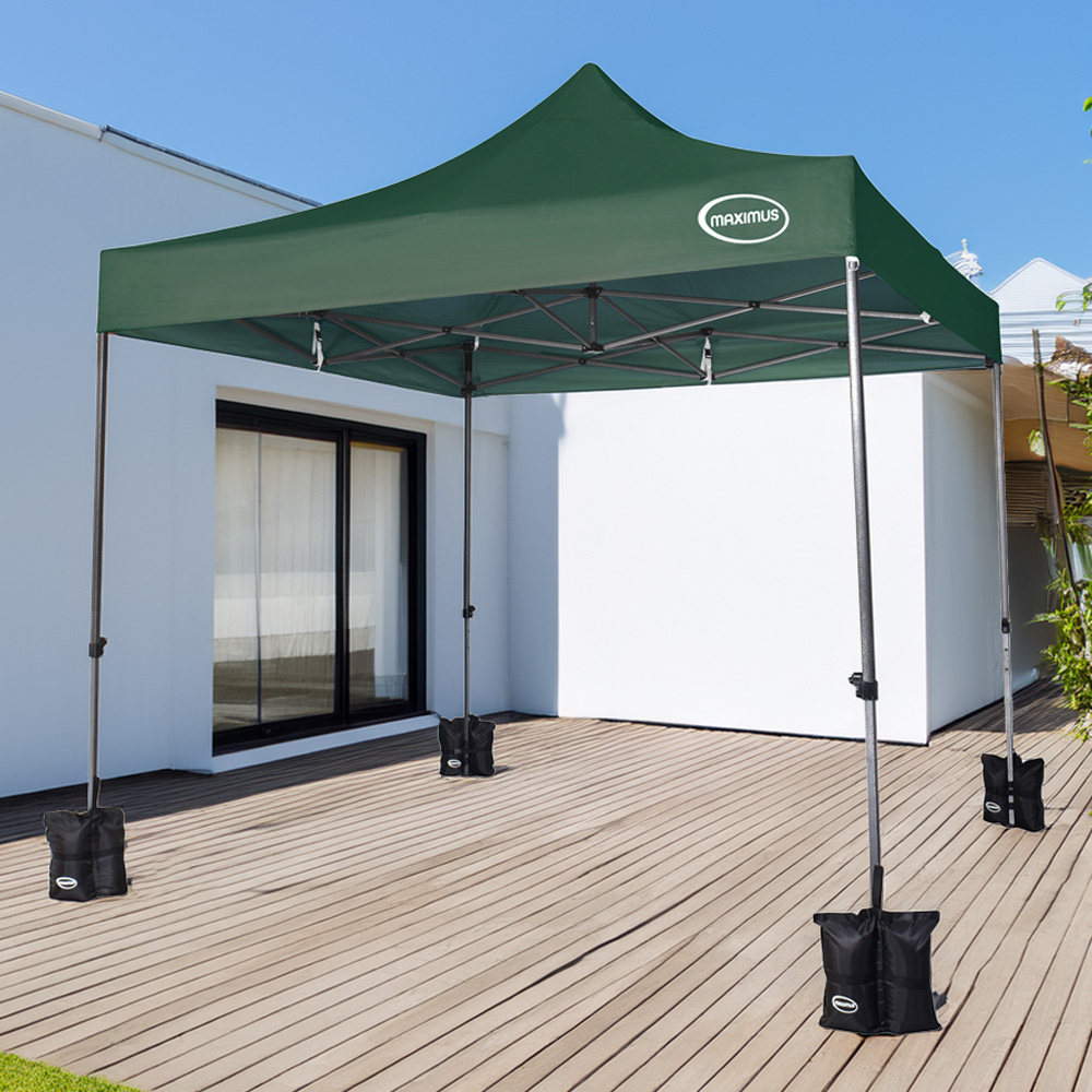 Maximus Green Pop Up Outdoor Gazebo 3 x 3m Image 1