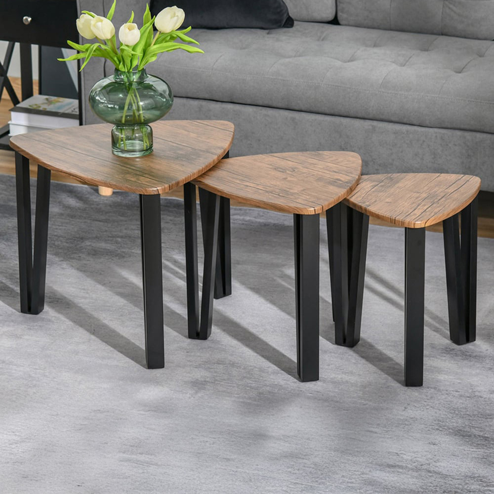 Portland Steel Nest of Tables Set of 3 Image 1