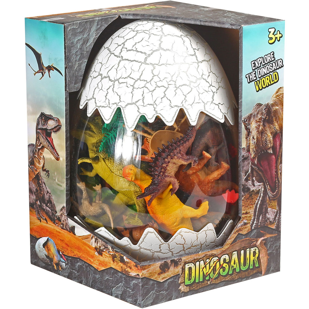 33 Piece Dino Egg Playset - White Image 1