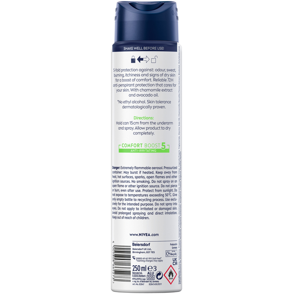 Nivea Men Sensitive Protect Quick Dry Anti Perspirant Image 2