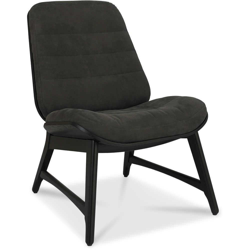 Bentley Designs Peppercorn Old West Vintage Fabric Upholstered Chair Image 2