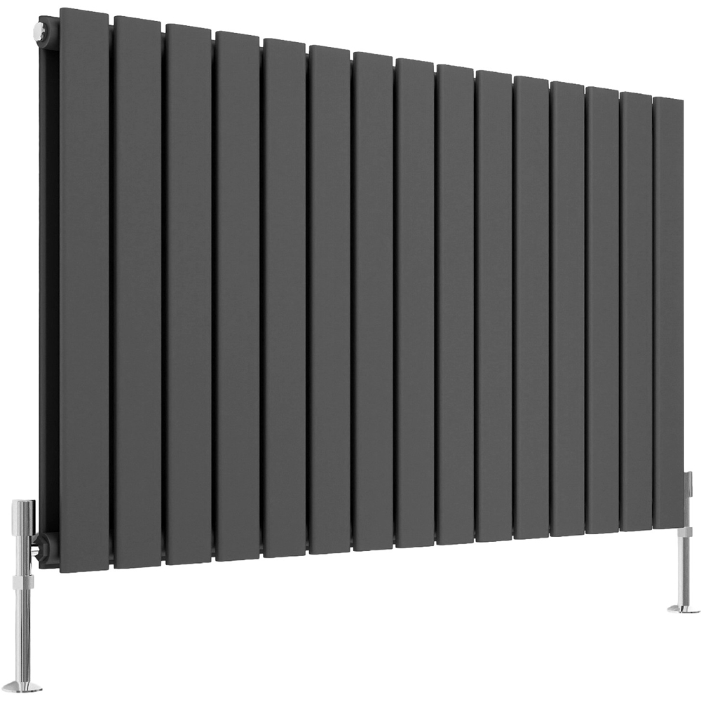 Stech Homes 4672 BTU Anthracite Double Panel Radiator 600 x 1020mm Image 1