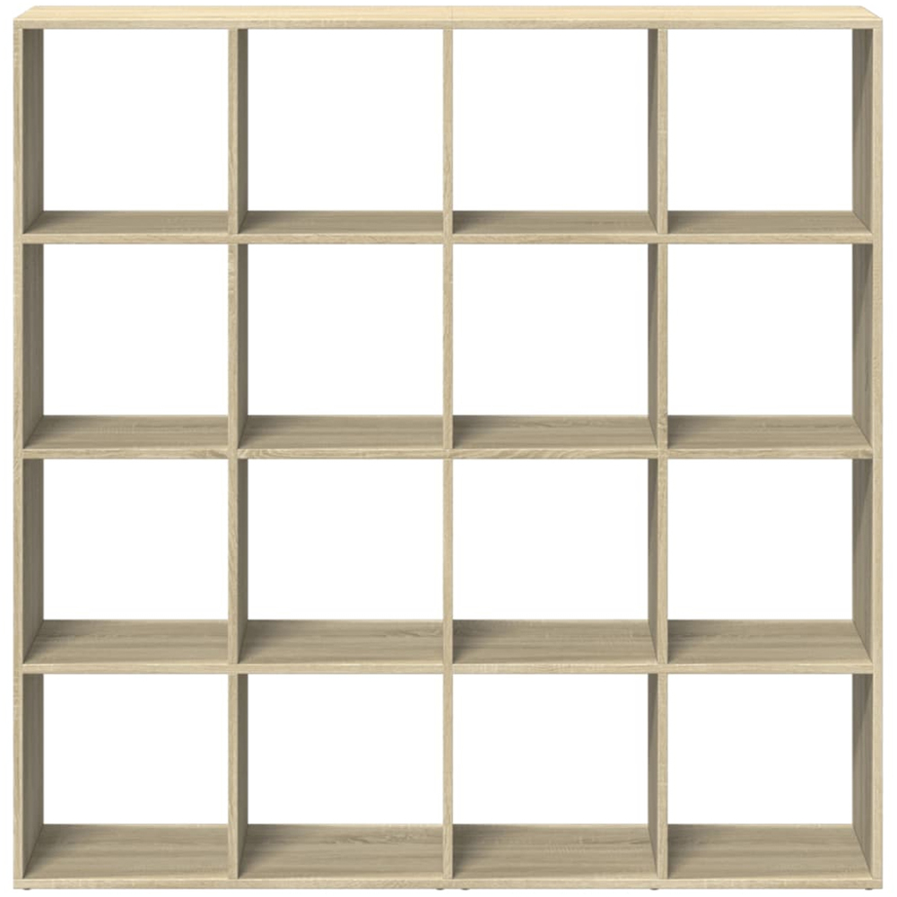 vidaXL 16 Shelf Sonoma Oak Bookcase Image 5