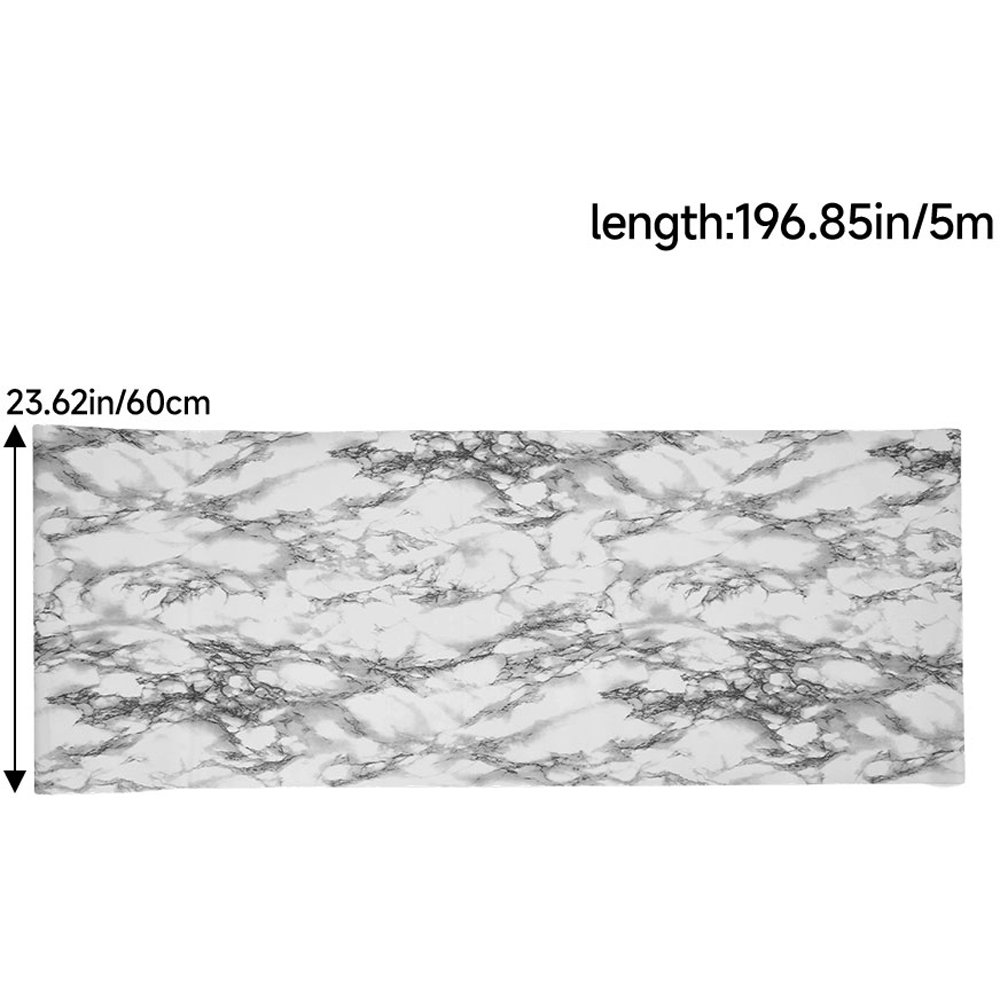 Living and Home Light Grey PVC Self-Adhesive Flooring Roll 60cm x 5m Image 8