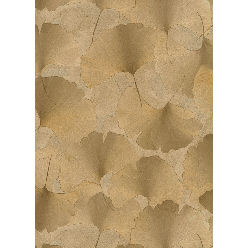 Erismann Elysium Ginko Dream Gold Wallpaper Image 4