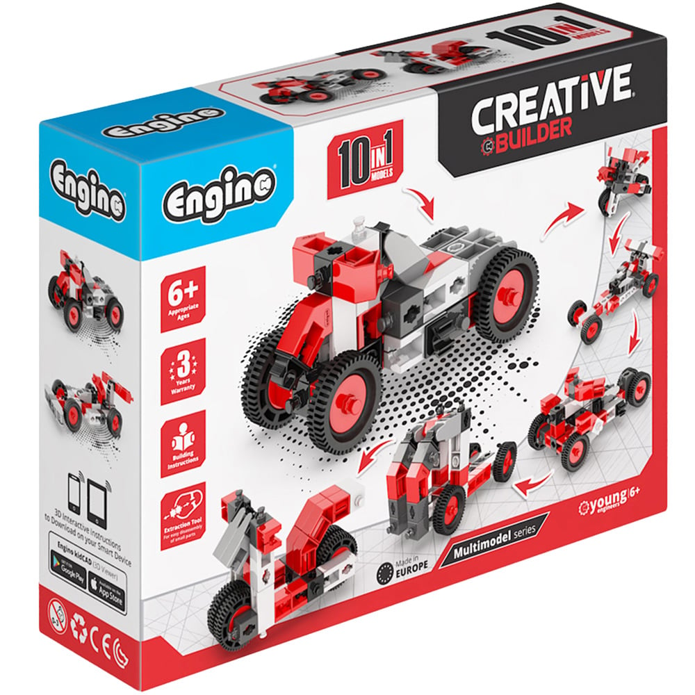 Engino Creative Builder 10 Models Multimodel Set Image 1