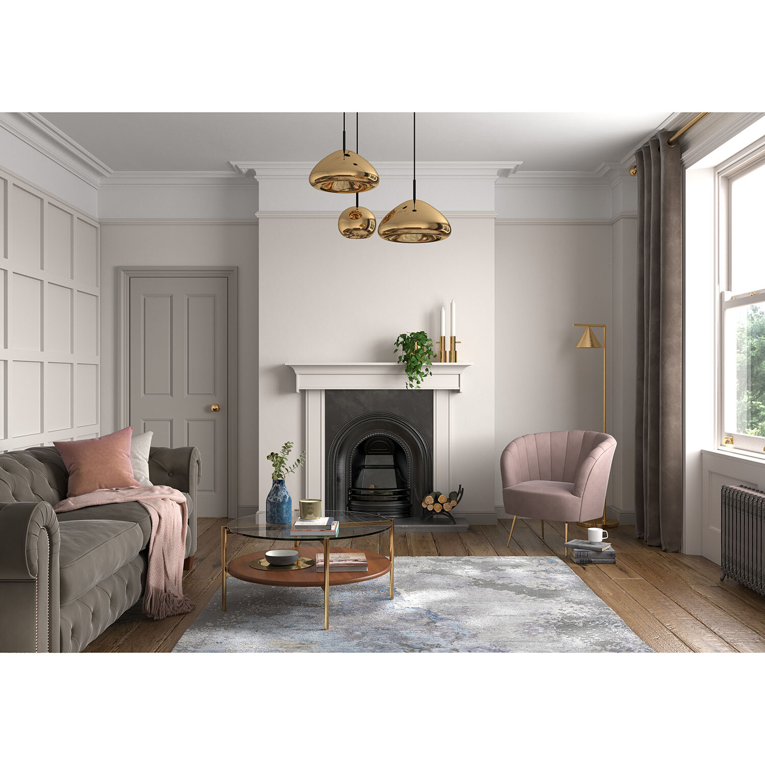 Dulux Heritage Walls and Ceilings Pale Nutmeg Velvet Matt Emulsion Paint 2.5L Image 5