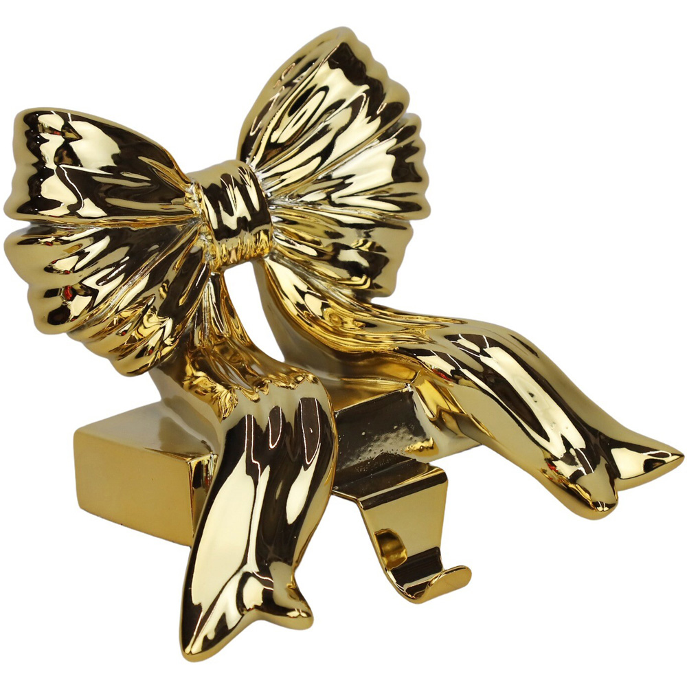Christmas Bow Stocking Holder Image 3
