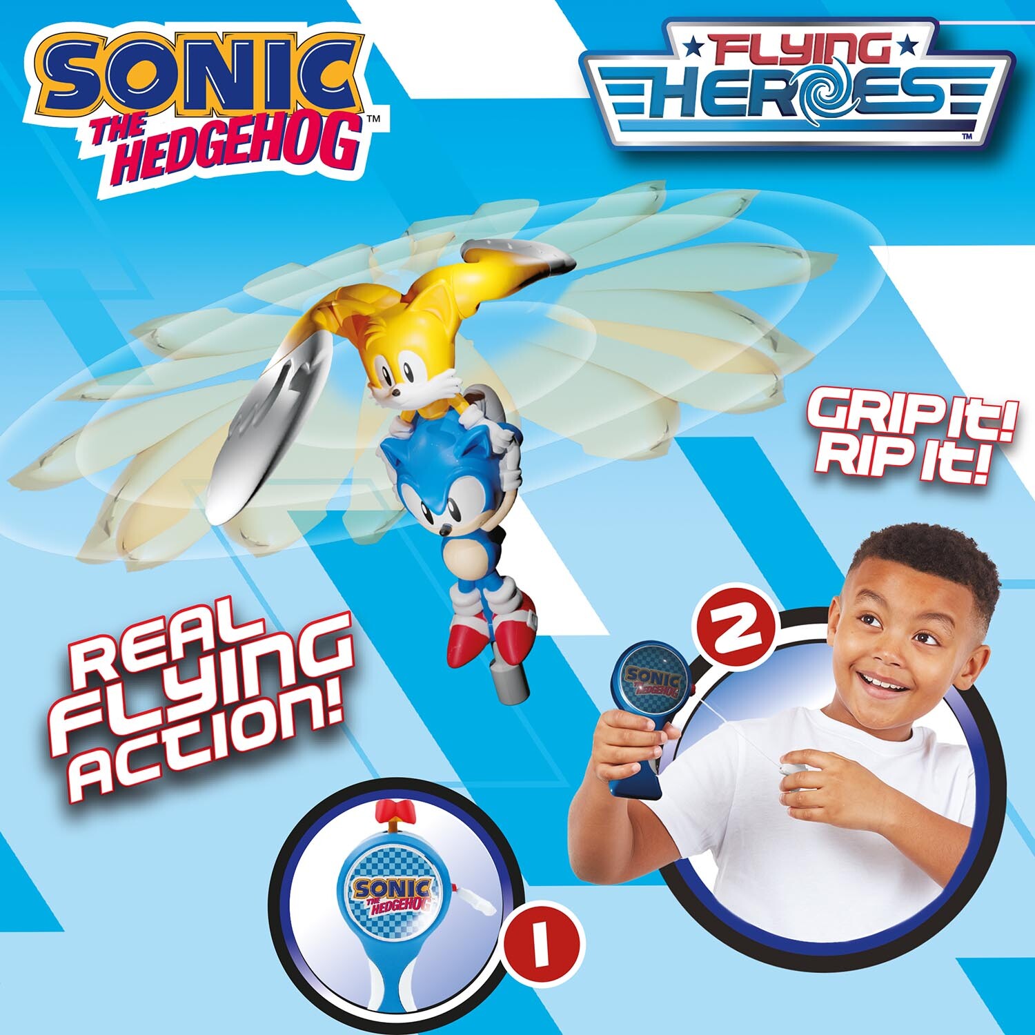 Sonic and Tails Flying Heroes - Blue Image