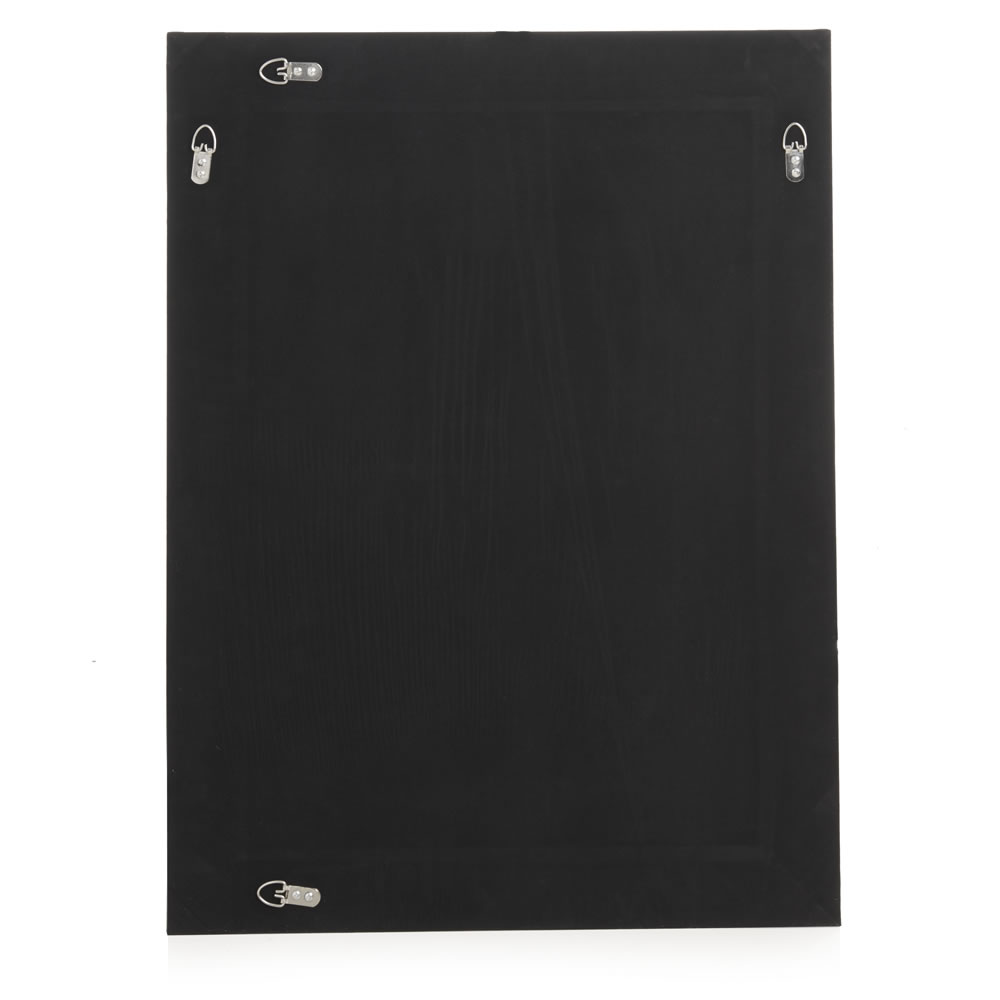 Wilko 60 x 80cm All Glass Frame Wall Mirror Wilko