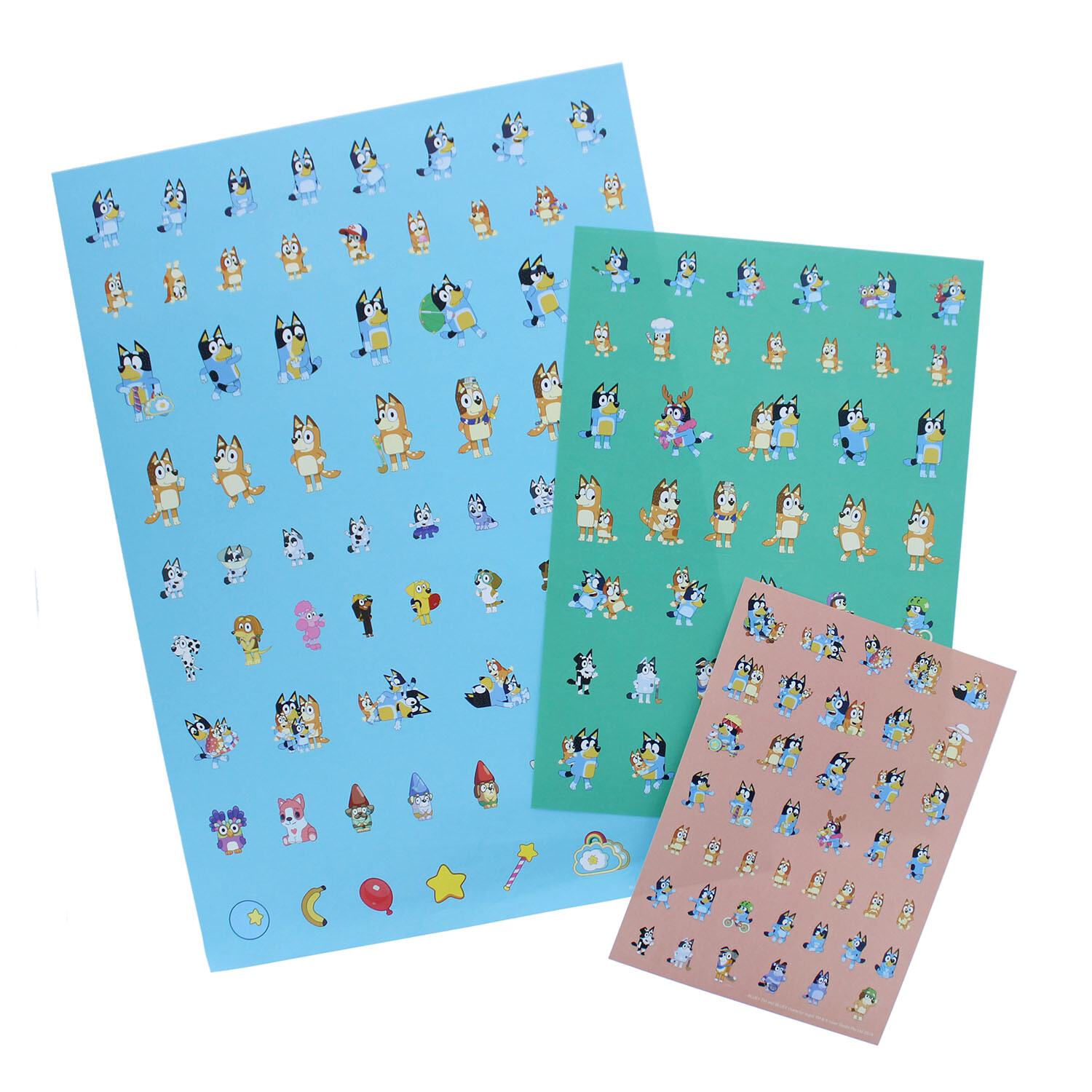 Bluey Bumper Sticker Set Image 2