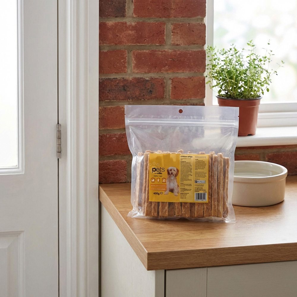 Wilko Value Pack Chicken Strips Dog Treats 400g Image 3