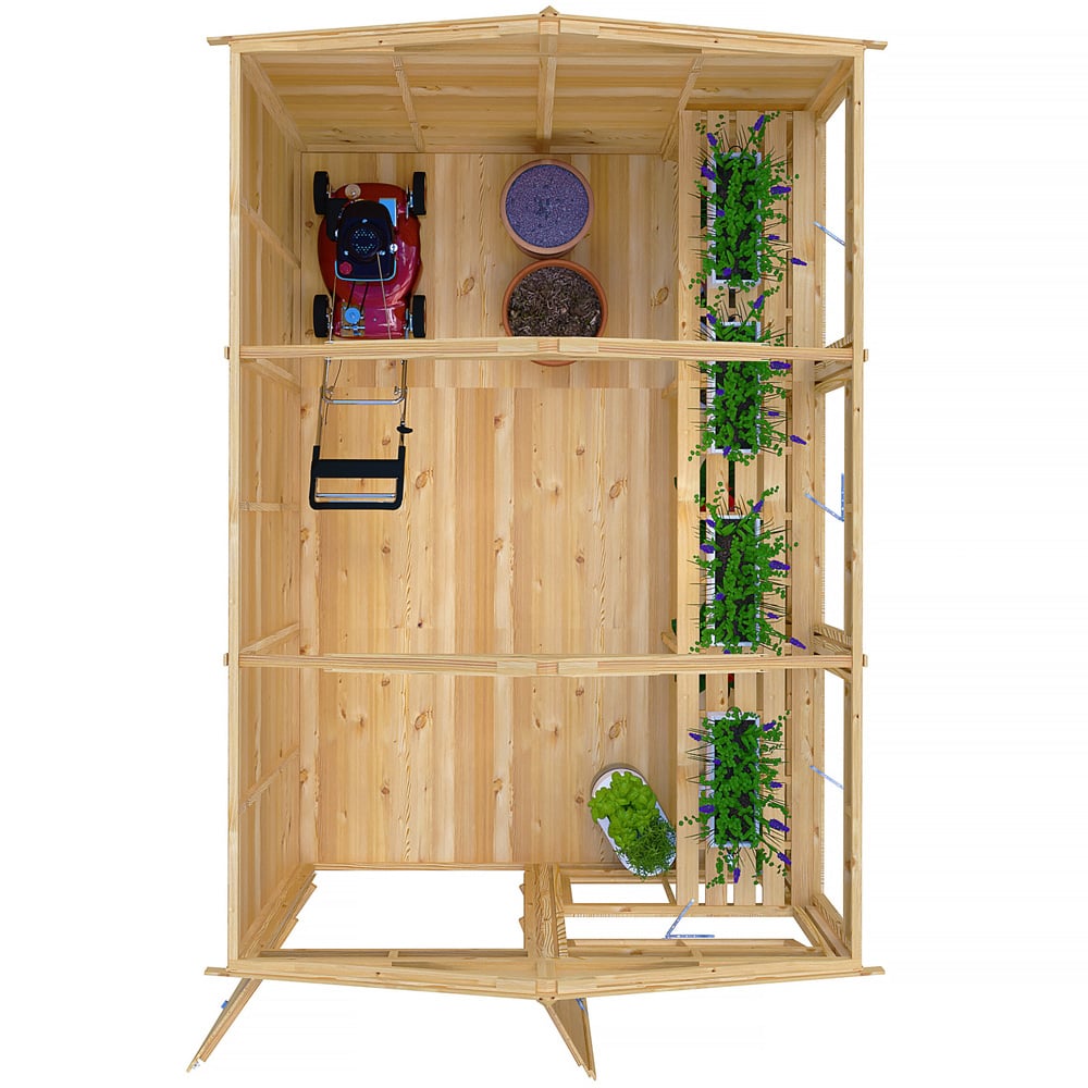 Shire 8 x 12ft Sun Hut Image 4