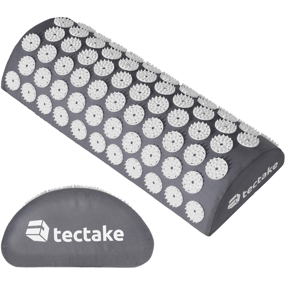 tectake Grey Acupressure Mat Set with Bag Image 6