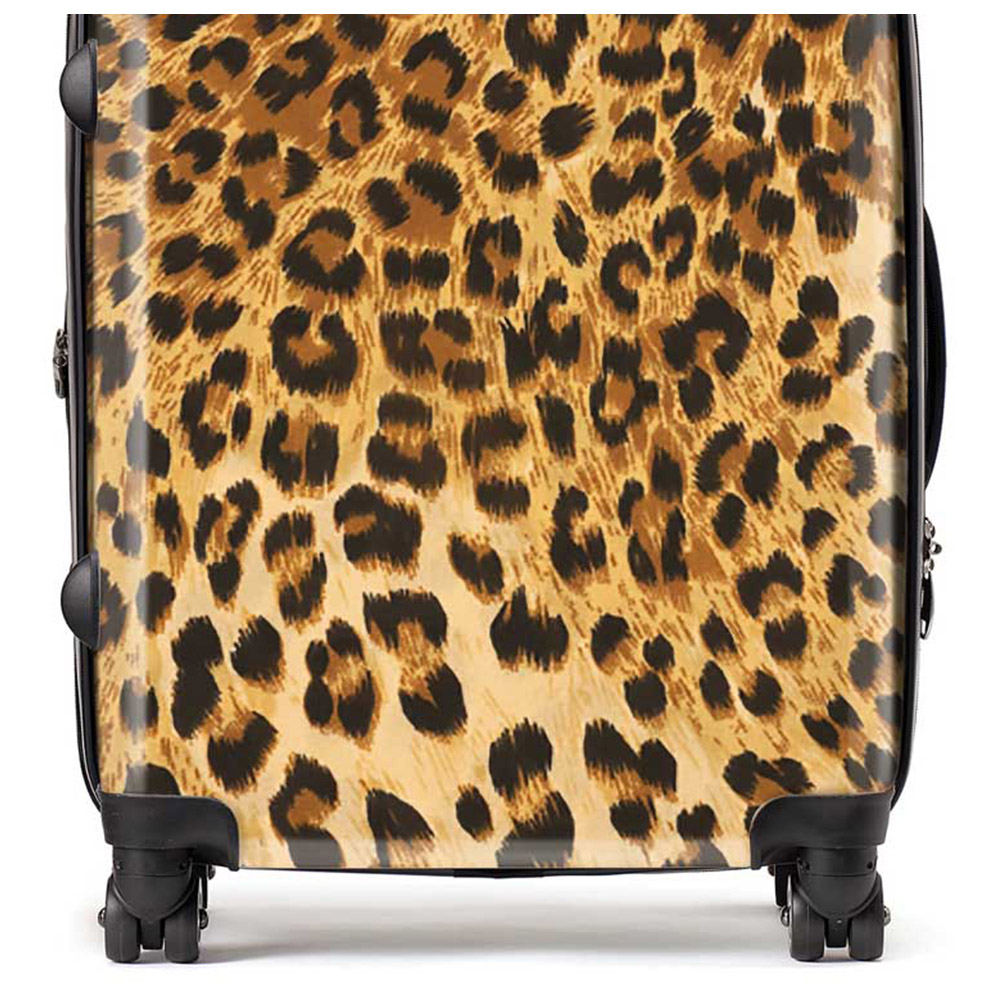 Warren Reed Designer Large Wild Animal Pattern Suitcase Image 2