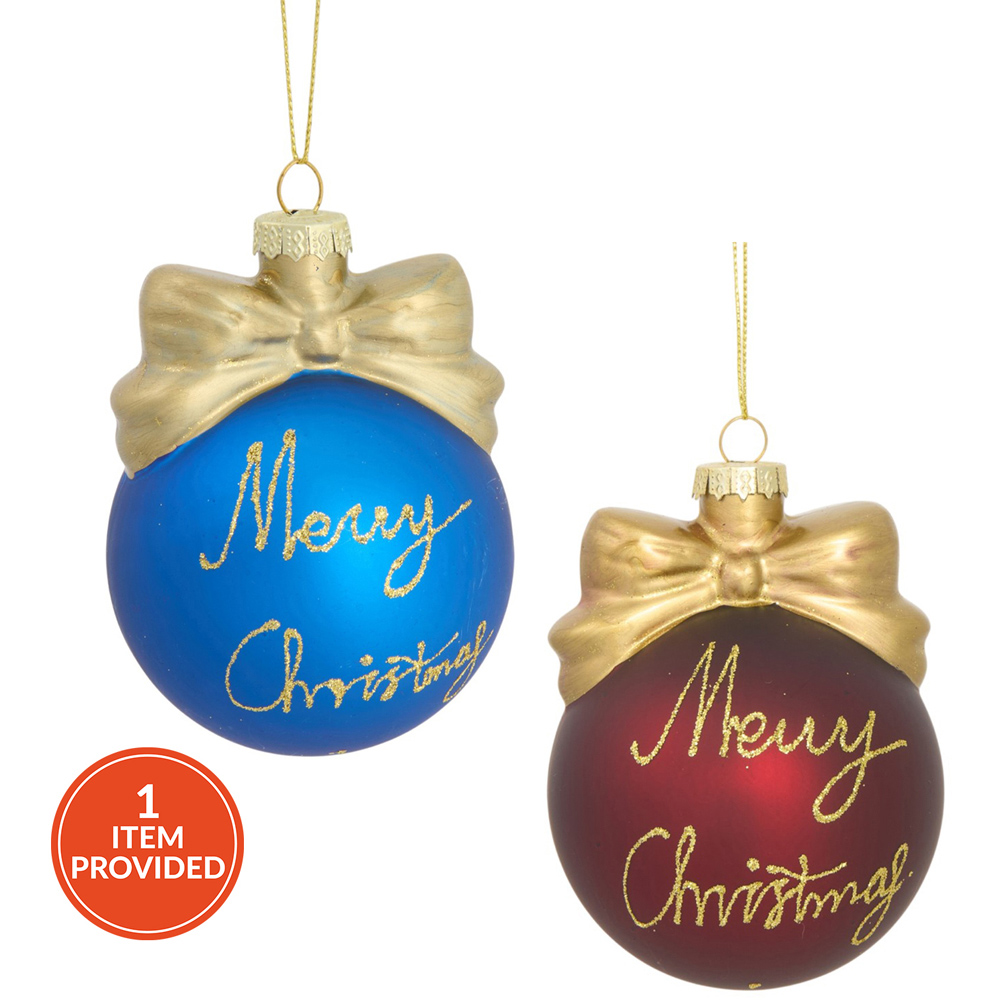 Merry Christmas Bauble Image 1