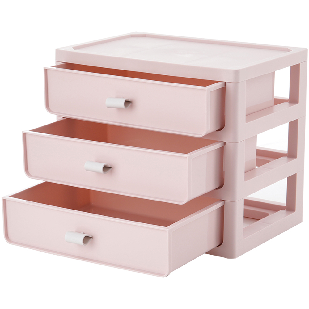 Living and Home 3 Drawer Desktop Organiser Image 3