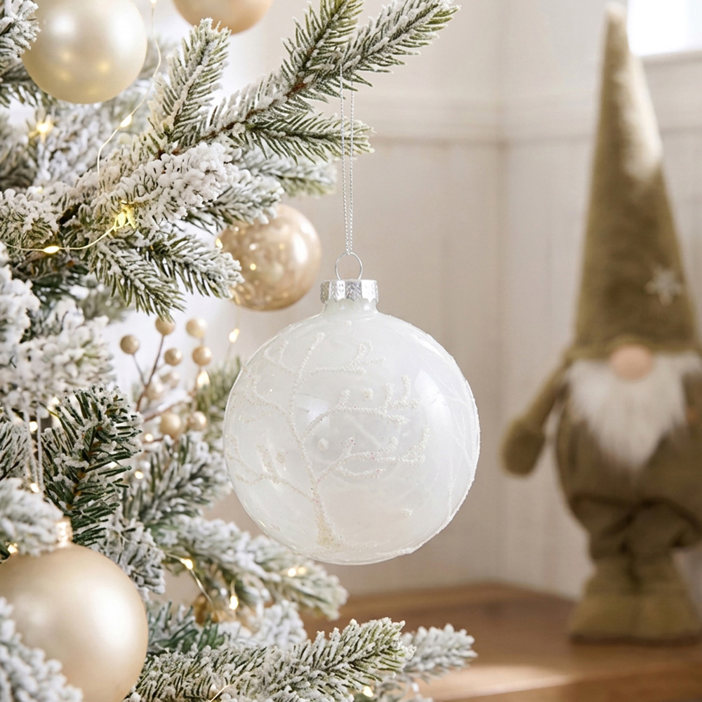 Winter Bauble White Image 3