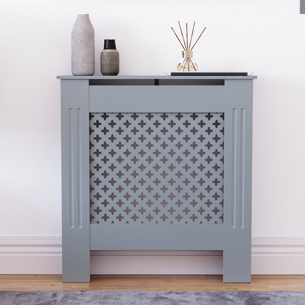 VIDA DESIGNS Oxford Grey Radiator Cover Small Image 3