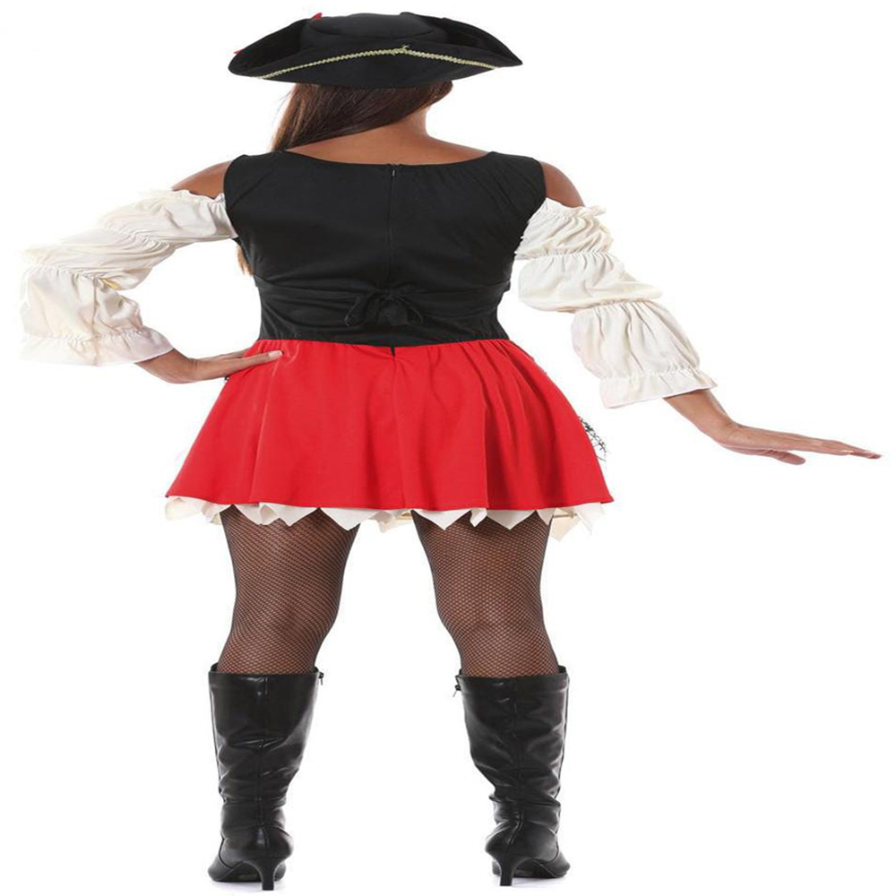 Fiestas Guirca Woman Pirate Red Halloween Costume Medium Image 2