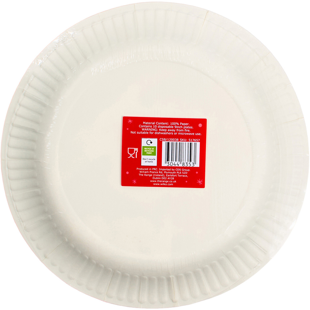 Pack of 10 Christmas Capybara Paper Plates Image 5