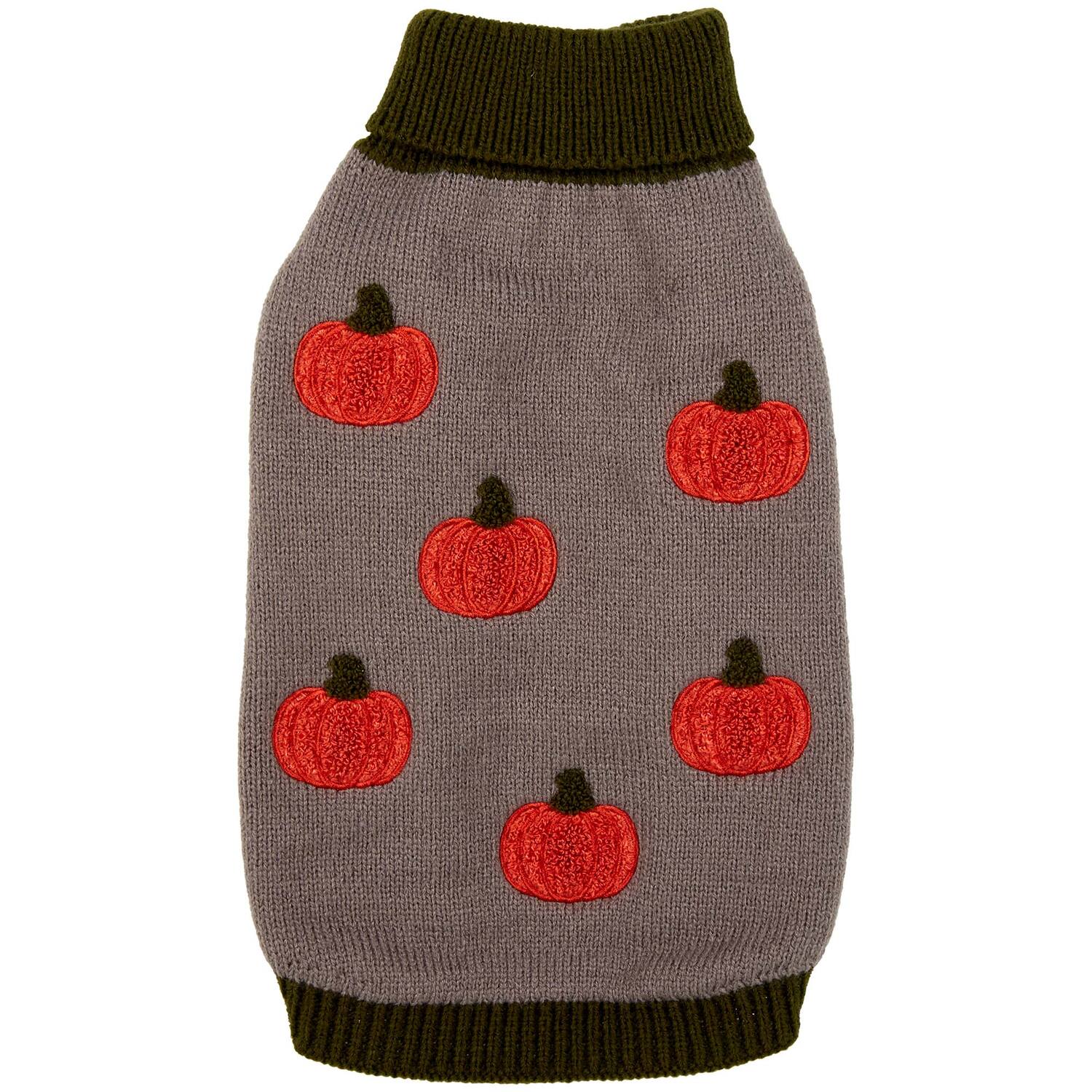 Clever Paws Pumpkin Pet Jumper - L Image 1
