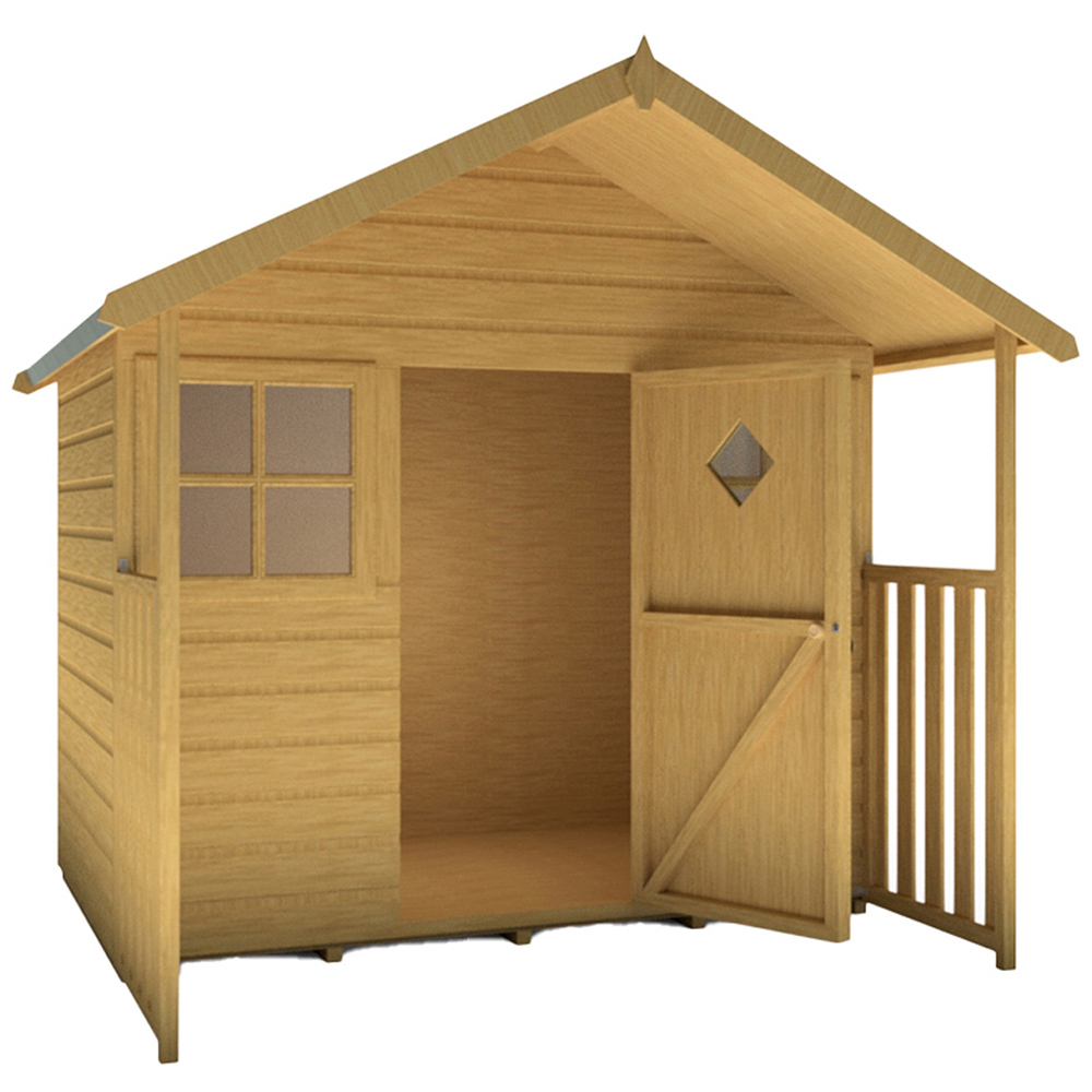 Shire 6 x 4ft Hobby Shiplap Playhouse Image 3