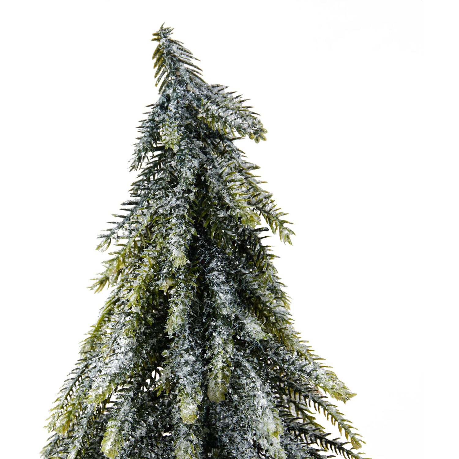 Frosted Downswept Tree - Green Image 3