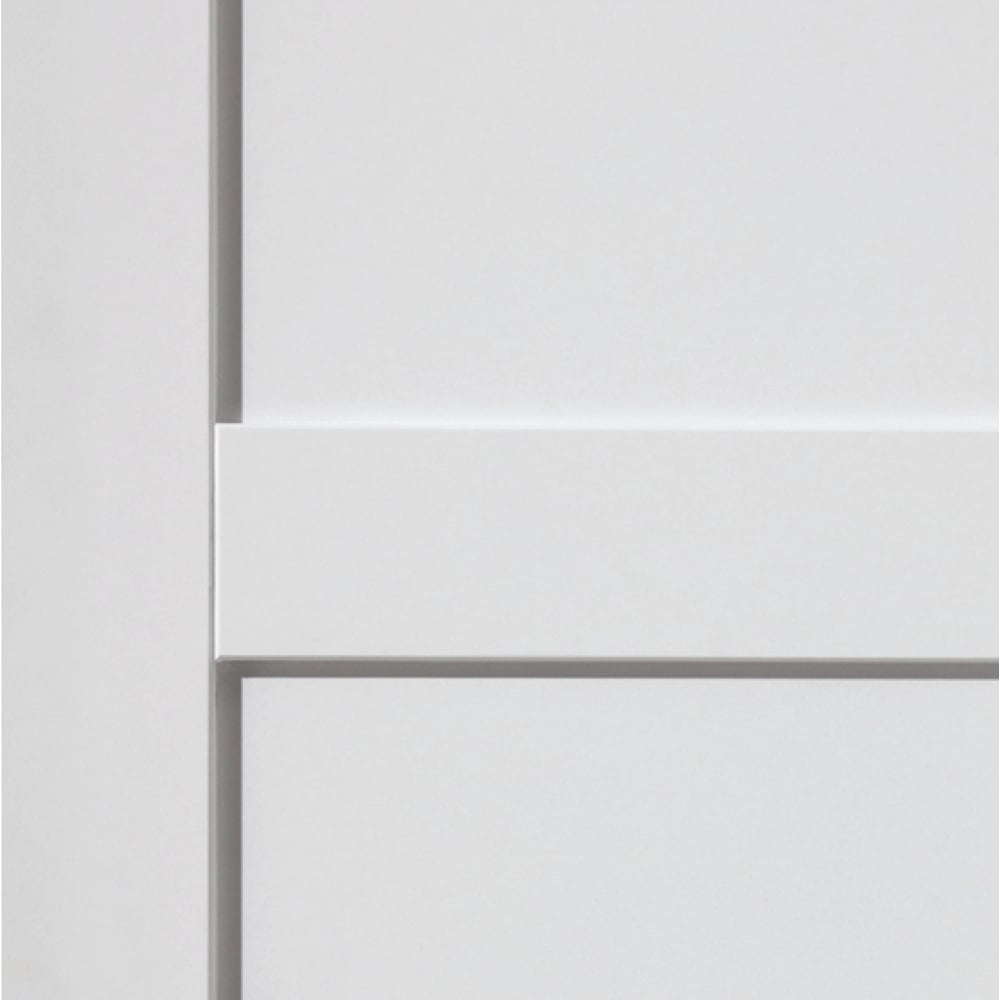 JB Kind Montserrat White Primed FD30 Internal Door 1981 x 686mm Image 3