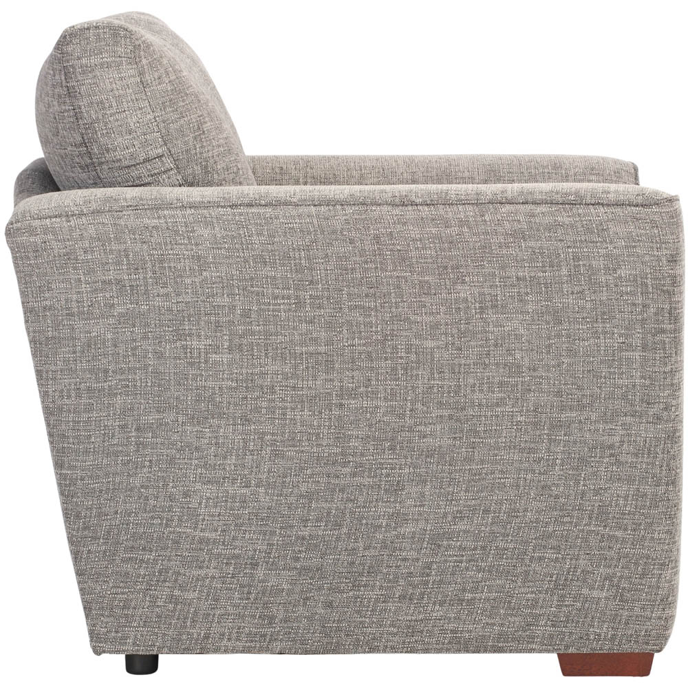Desser Furniture Richmond Charcoal Linen Chair Image 4