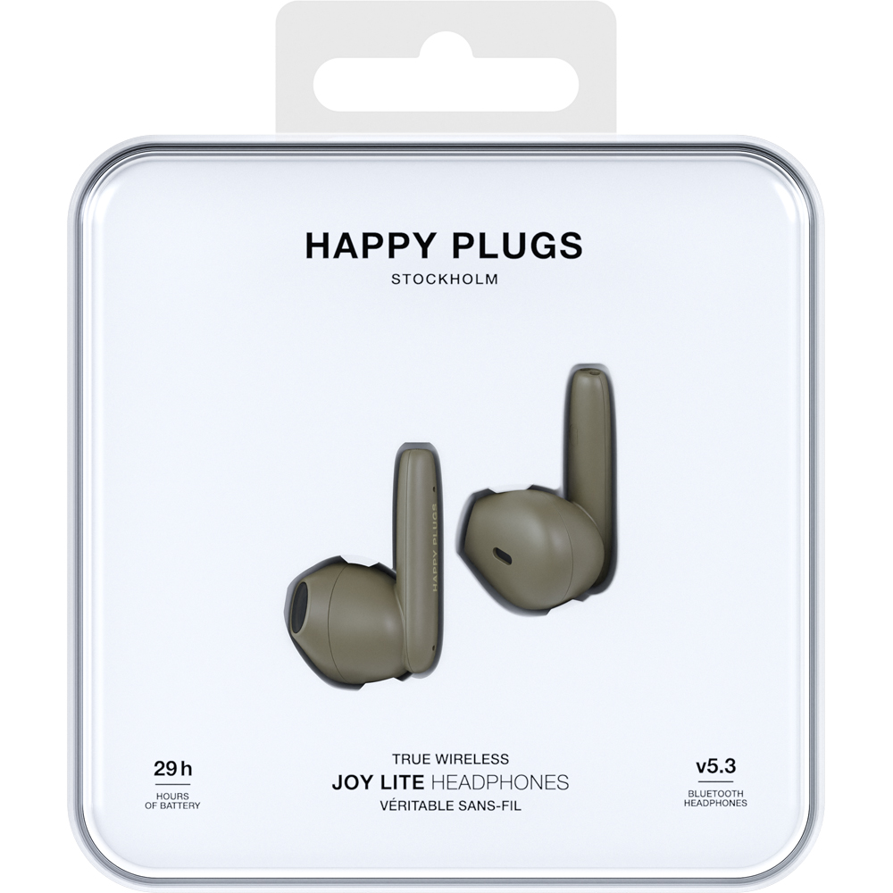 Happy Plugs Joy Lite Green Wireless Bluetooth Earbuds Image 6