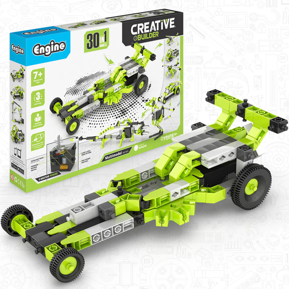 Engino Creative Builder 30 Models Motorized Set Image 2