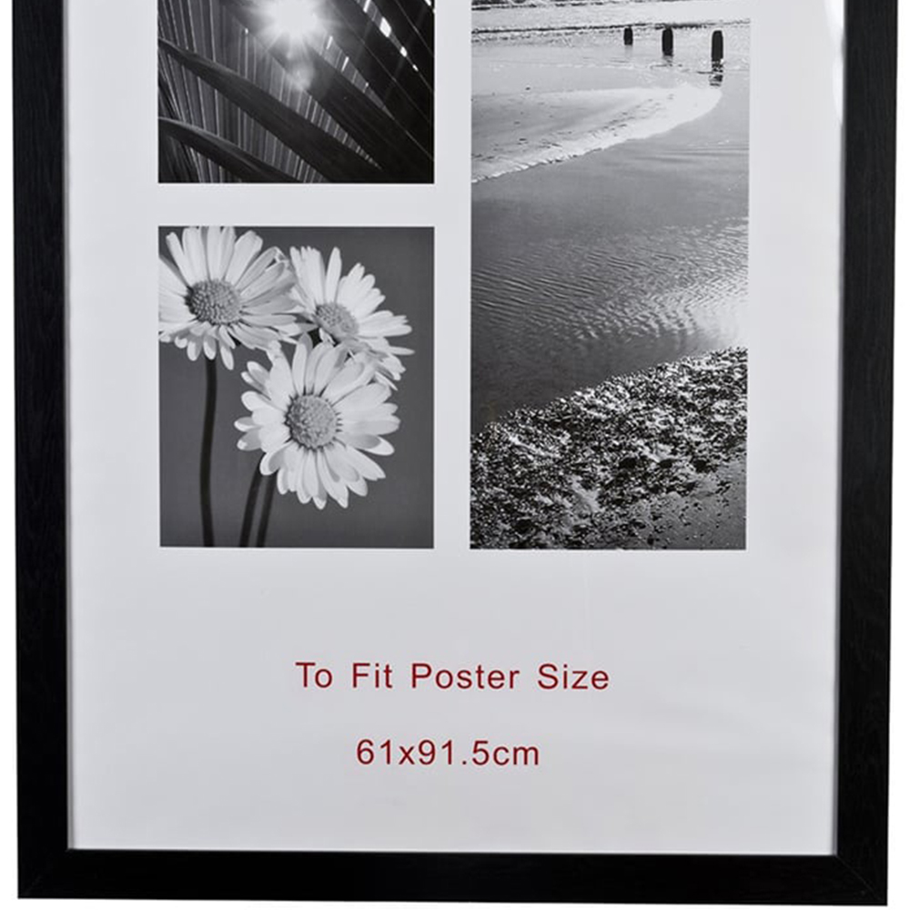 Black Large Poster Photo Frame 36 x 24 inch Image 3