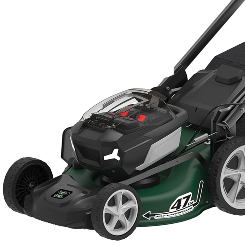 Webb WEV20X2LM47SPB4X 40V Self Propelled 46cm Cordless Electric Lawn Mower with Battery and Charger Image 2