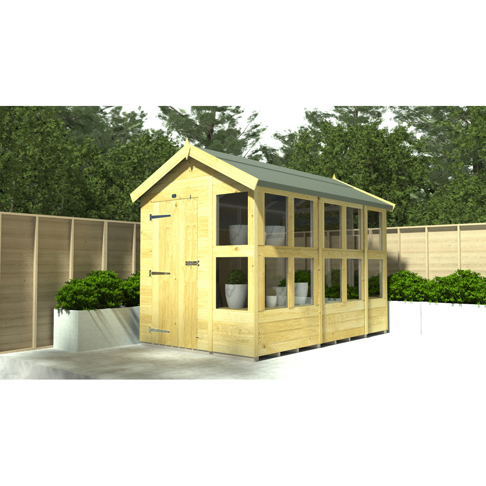 DIY Sheds 4 x 6ft Tongue and Groove Timber Apex Potting Shed Image 2