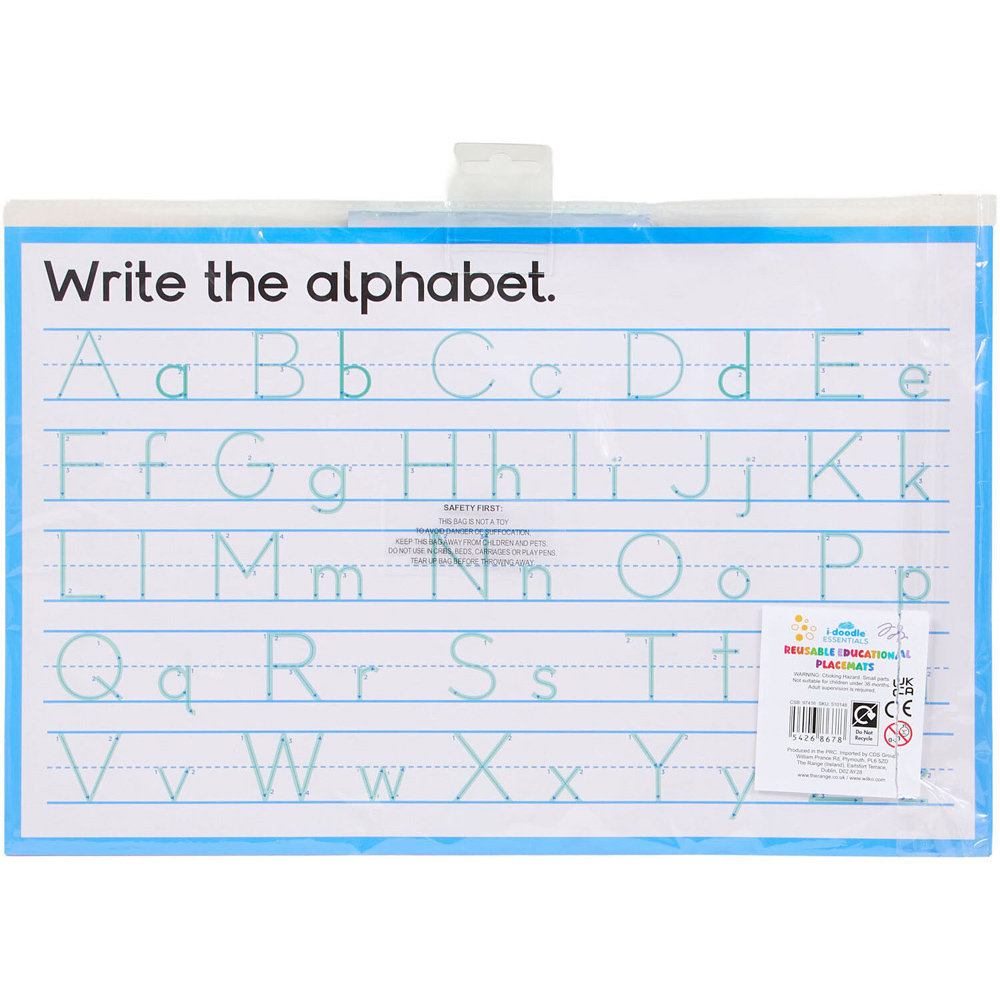Reusable Educational Placemats Image 5