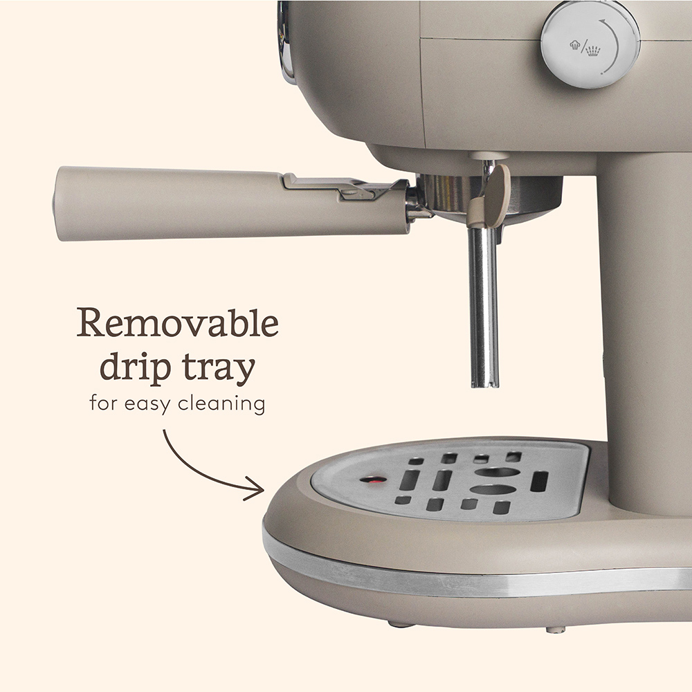 Haden Barista Pro 215789 15 Bar Putty Espresso Machine Image 5