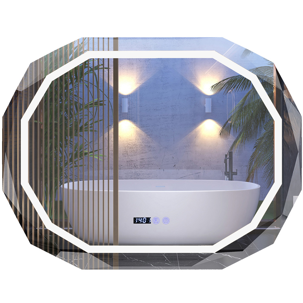 Costway Anti-Fog LED Bathroom Mirror Image 1